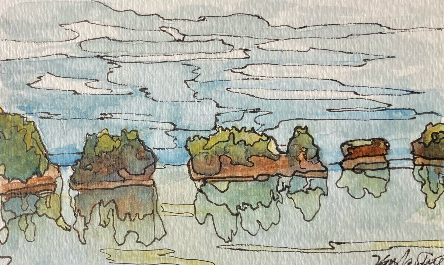 Five Islands Park, NS (3”x6”)