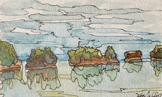 Five Islands Park, NS (3”x6”)