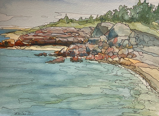 Seaside III, Cristal Crescent .Beach, NS (9"12")