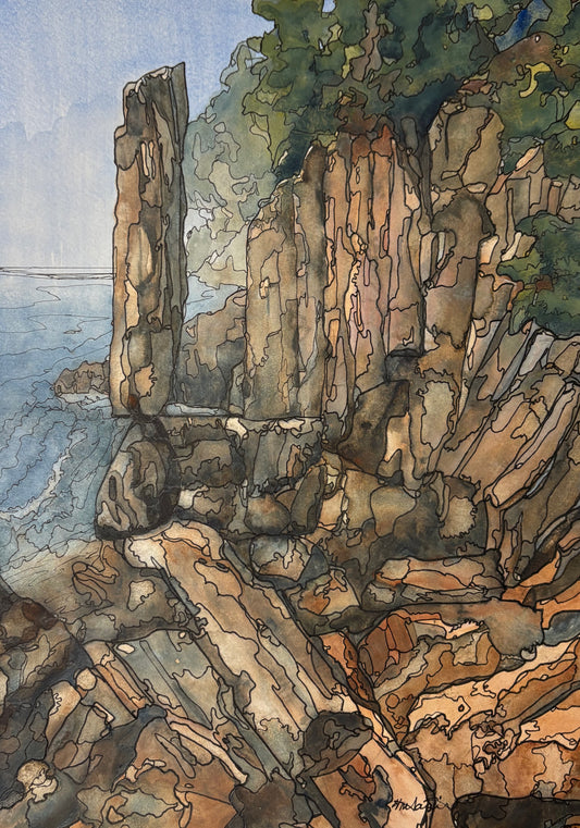 Balancing rock, NS (8”x10")