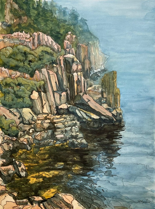 Balancing Rock Park (18" x 24")