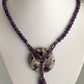 Amethyst Donut Necklace