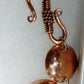 Domed Copper and Brass Bracelet