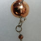 Domed Copper and Brass Bracelet