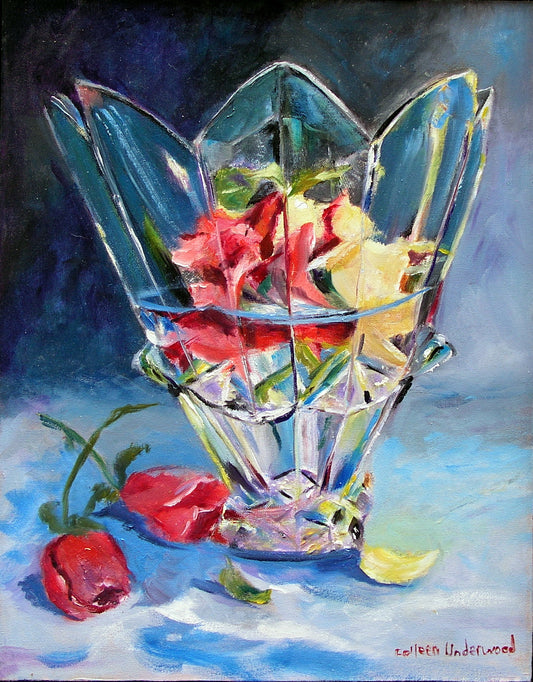 Crystal & Petals (14 X 18)