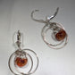 Teardrop Borosilicate Glass Drops-orange