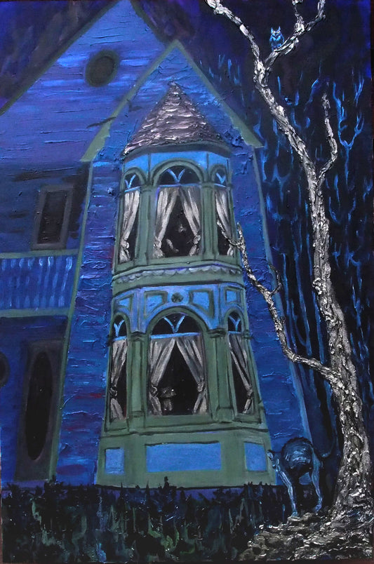 Haunted House (36" x 24")