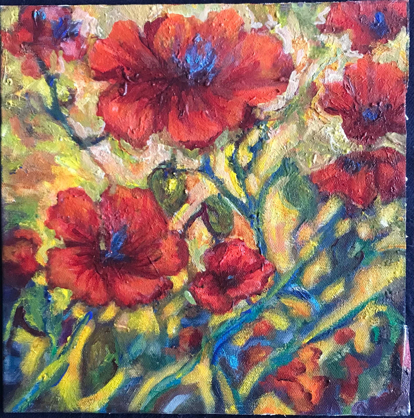 Poppies
(8” x 8")