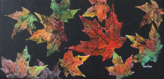 Fall if you Must (12 X 16)