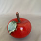 Raku Apple Sculpture JR545a – front view