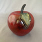 Raku Apple Sculpture JR545c – front view
