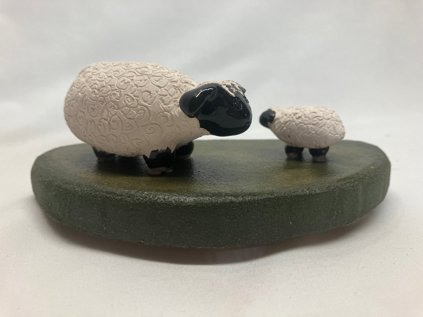 Lone Sheep and Lamb
