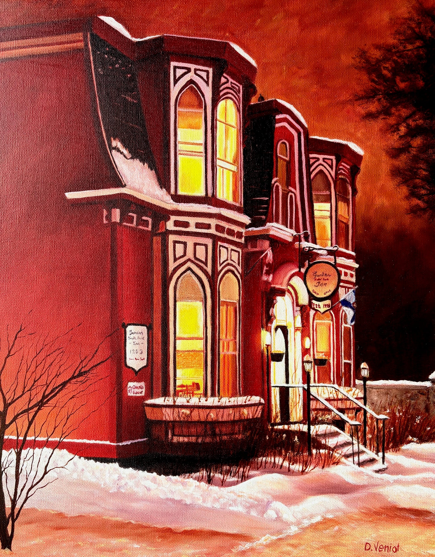 Inn on South Park (16" x 20")