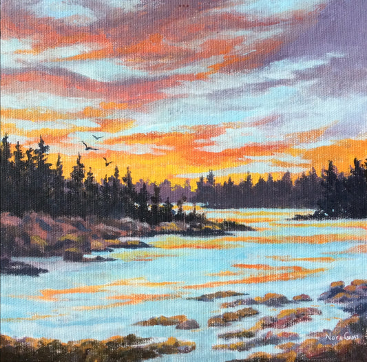 Duncan’s Cove (8" X 8")