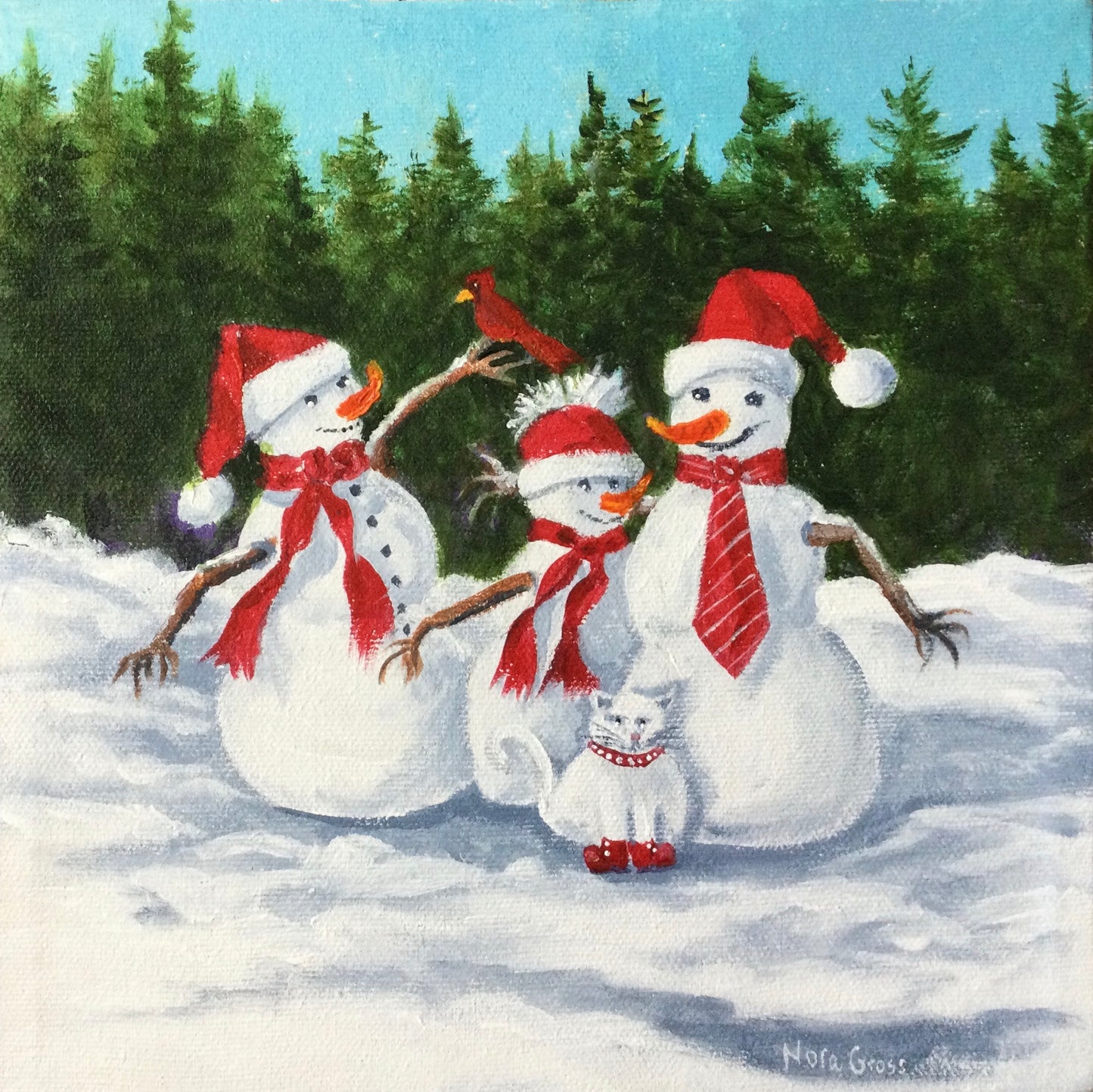 Family (8" X 8")