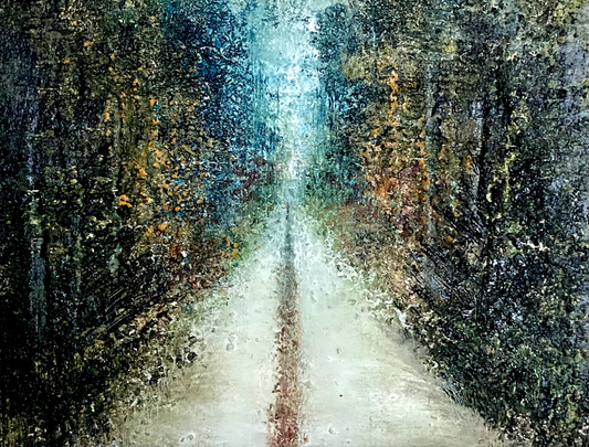 Beyond Exit 18 (12" x 9")