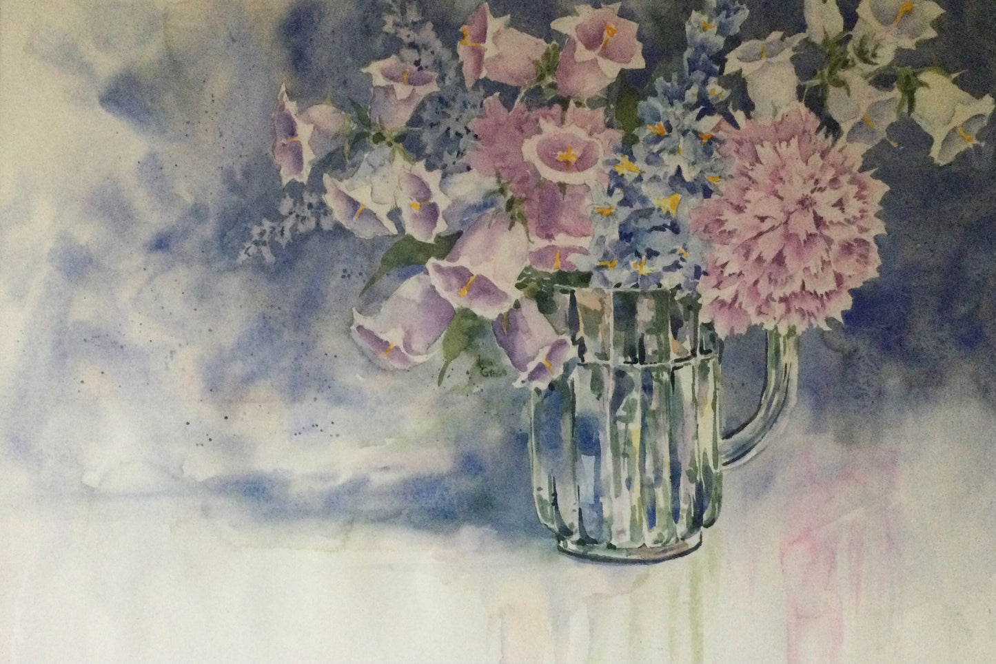 In the Blue (22" X 29")