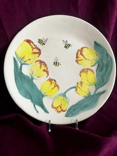 Spring beauties nodding in the warm sun