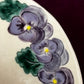Blue pansies collection