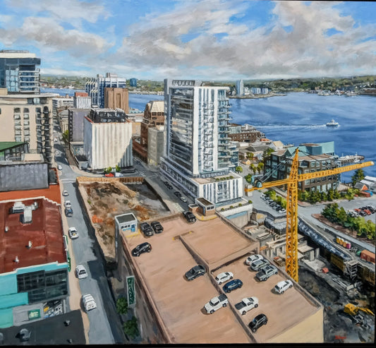 View From Above (40" x 36")