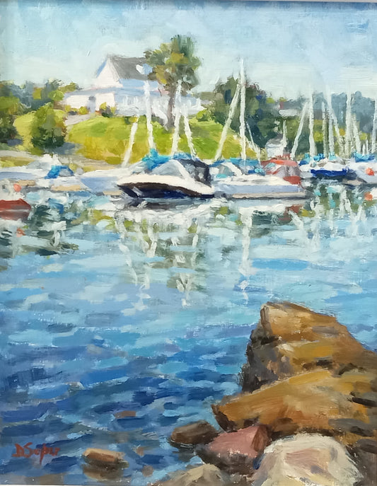 View From Devil's Island (10" x 8")
