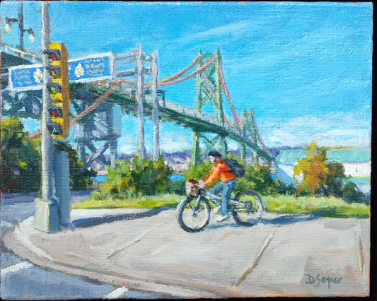 Afternoon Ride (8" x 10")
