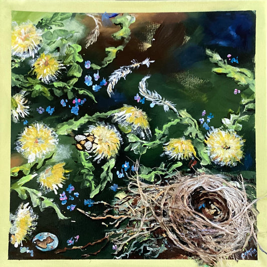 Down Will Come Baby (12" X 12")