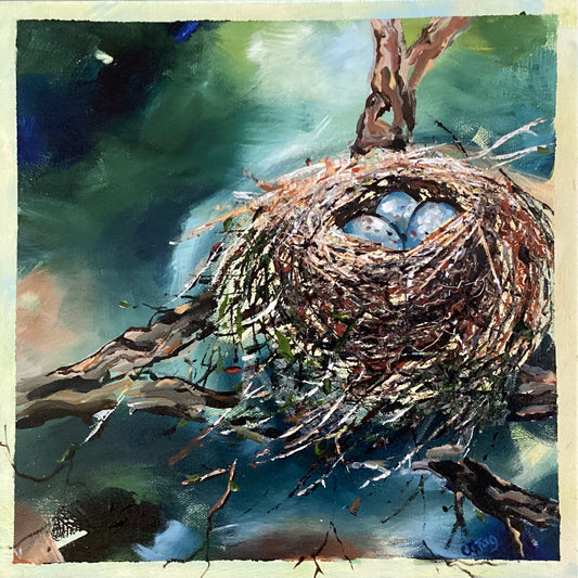 Hush-A-Bye (12" X 12")