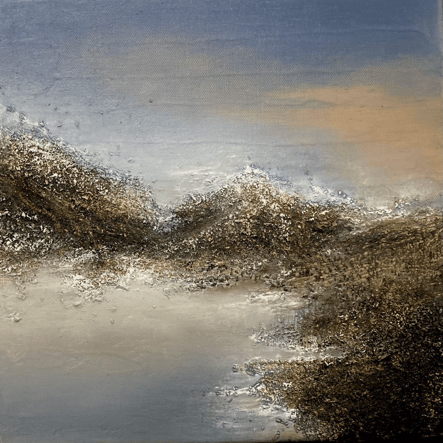 Waiting for Ice (12" x 12")