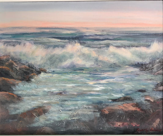 Atlantic Surf, South Shore (16" x 20")