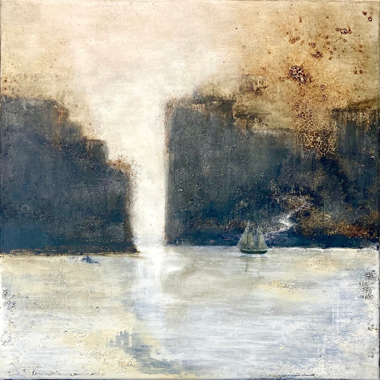 Maritime Cliffs (20" x 20")