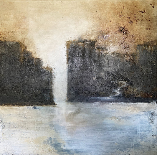 Maritime Cliffs (20" x 20")