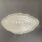 Cloud Platter/Serving Dish - Chun White, Thrown and Altered 16"L x 9"W x 2"h