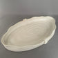 Cloud Platter/Serving Dish - Chun White, Thrown and Altered 16"L x 9"W x 2"h