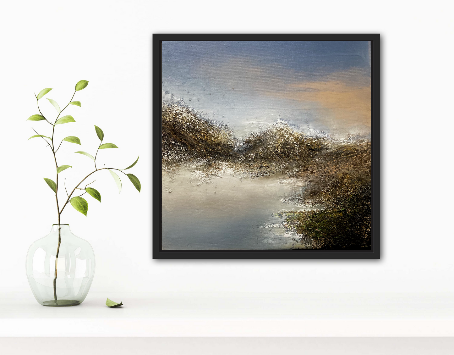 Waiting for Ice (12" x 12")