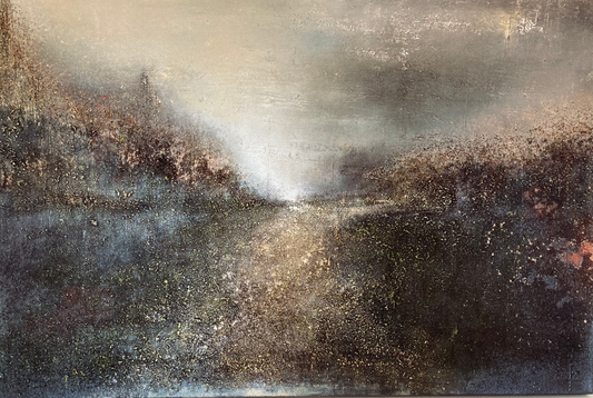 Storm's a Coming (36" x 24")