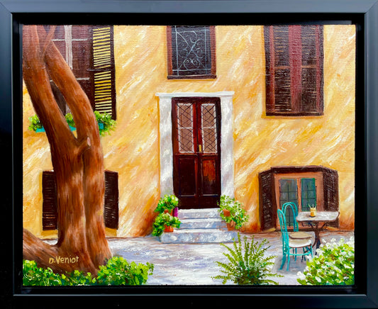 Sun on the Patio (11" x 14")