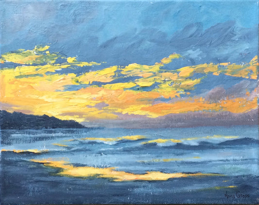 End of Day, Clam Harbour Beach NS (8 x 10)