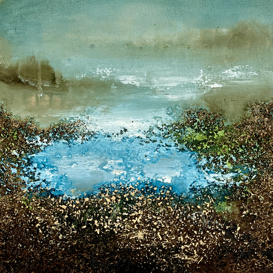 Melting Arctic II(6" x 6")