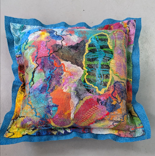 Pillow inspired by Picasso