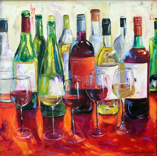 Palette of Tasting Moments (24 X 24)