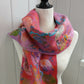 Scarf large coral
