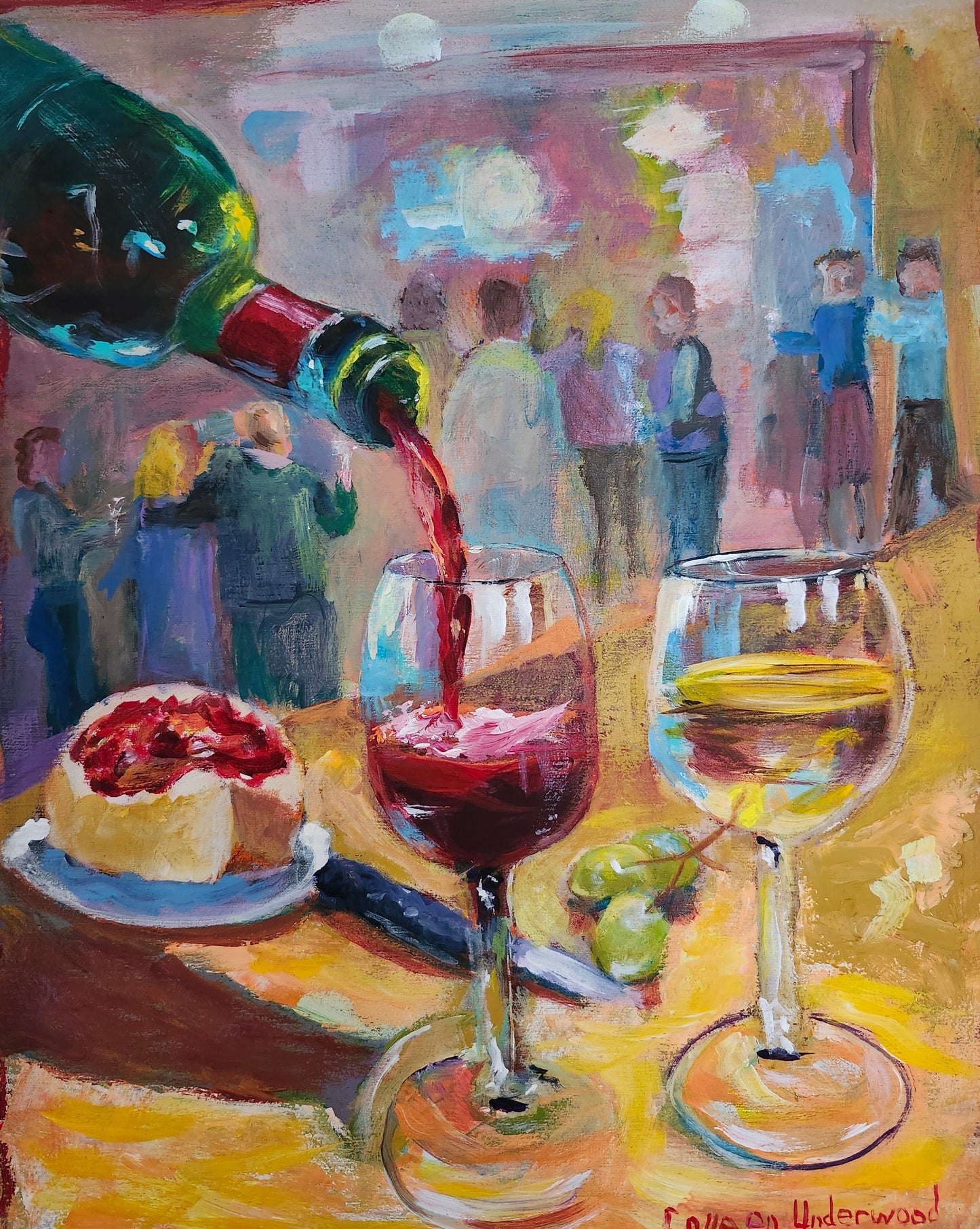 Sip & Savor (11" x 14")