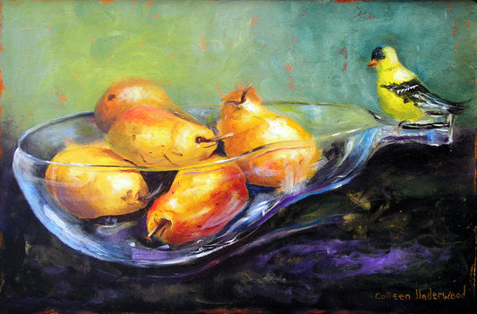 Song Of the Hidden Pear (16 X 24)