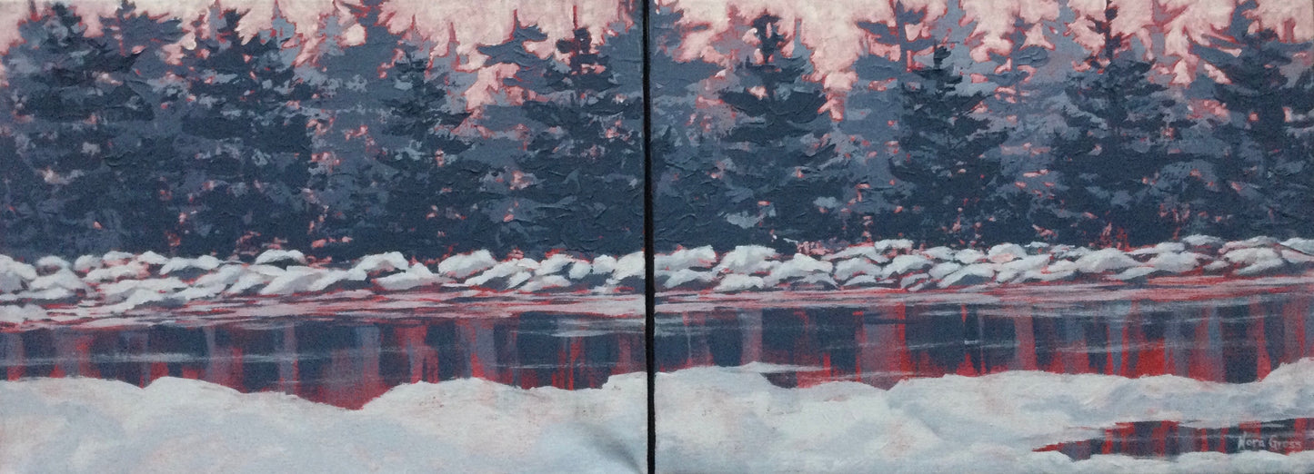 Tartan Tide (9" x 24")