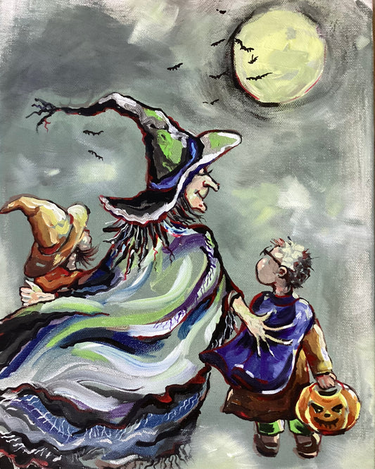 This way, my little Sweeties…. (12 X 16)