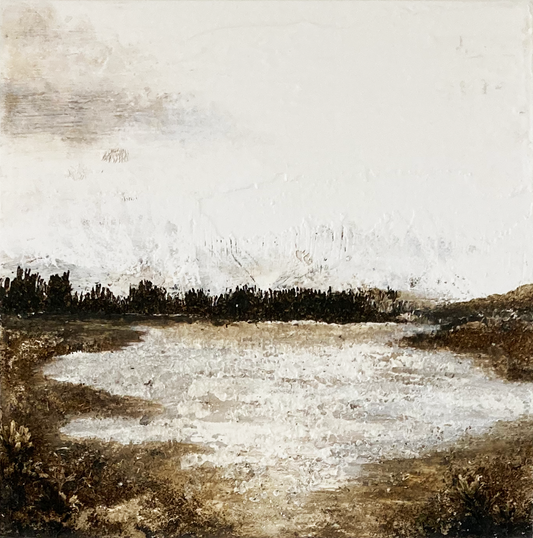 Tranquil Lake (12" x 12")