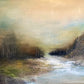 Before You Settled by Gillian Lazanik - original mixed media painting 40x30