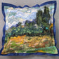 Wheat fields with Cypresses- Pillow