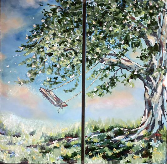 Who has Seen the Wind (2-15" x 30" )